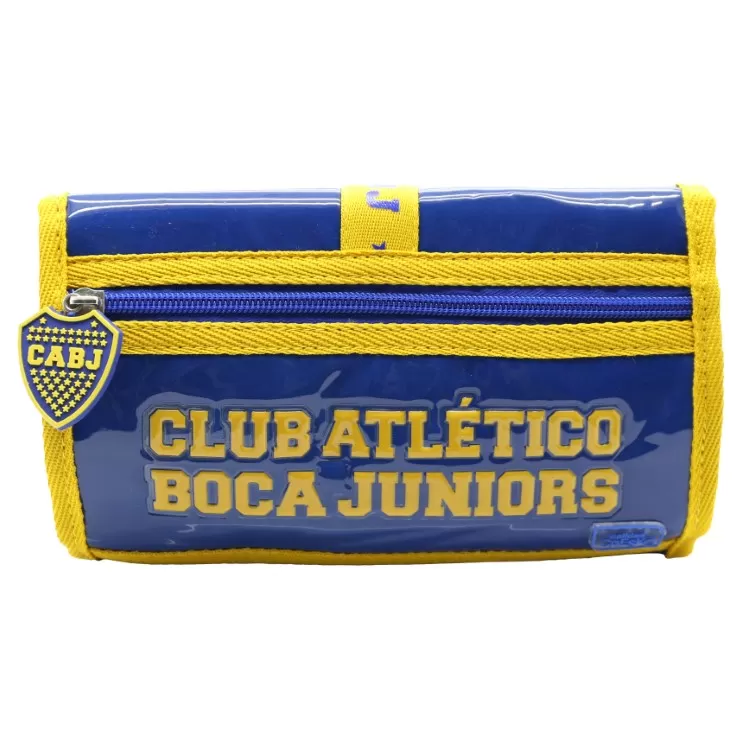 Cartuchera Escolar Cresko 2026 Boca Juniors Desplegable Art.BO276